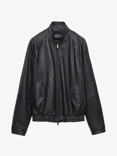 Prada nappa leather jacket