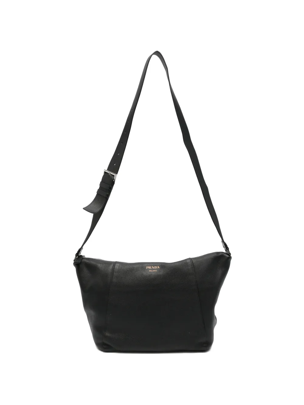Prada Pre-Owned Borsa a spalla con logo - Nero