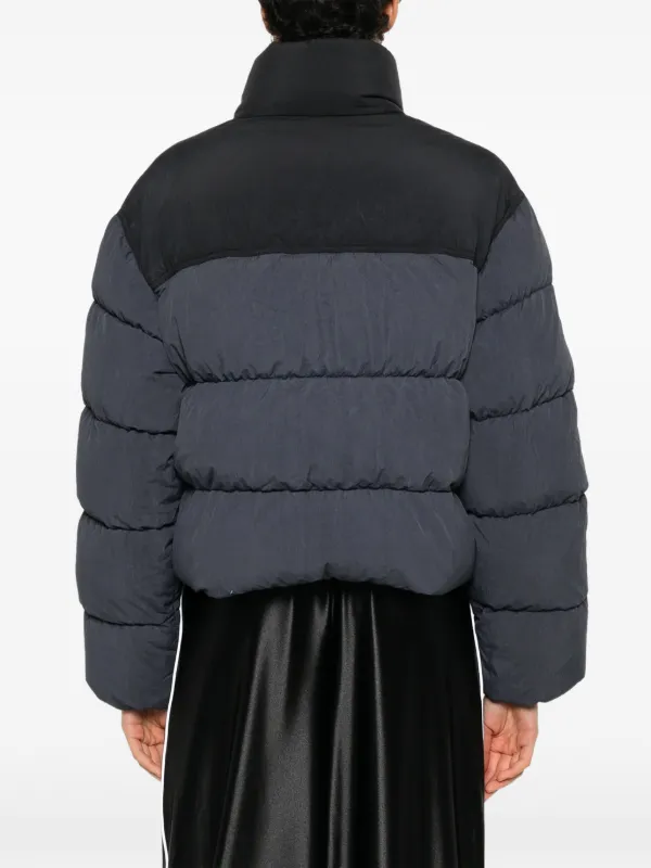 Pre-Owned Alexander Wang Cropped Padded Jacket | Grey | FARFETCH