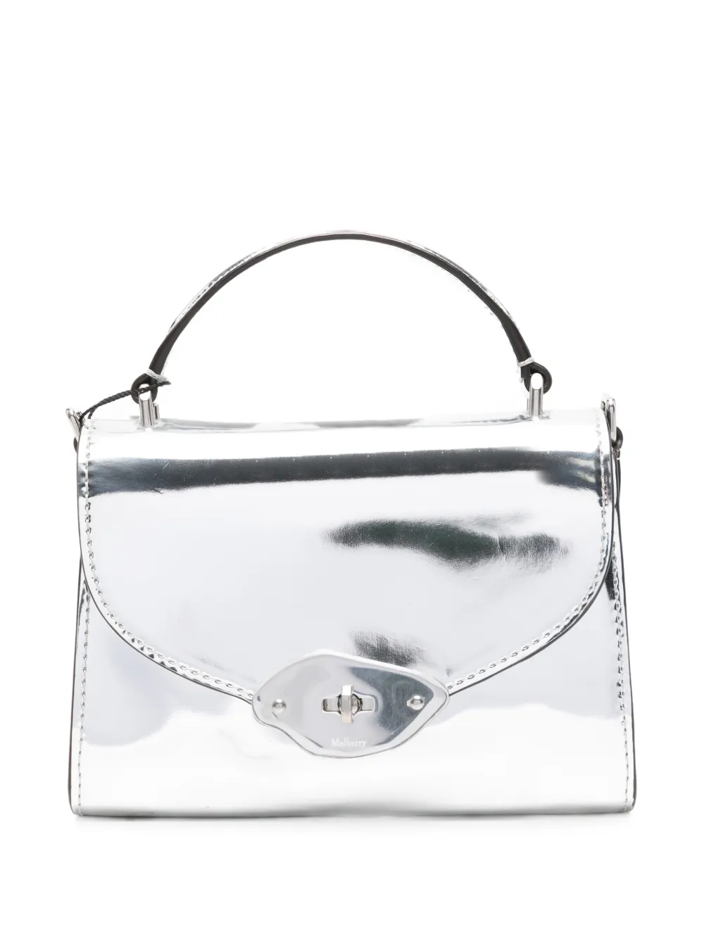 Mulberry Pre-Owned sac cabas Lana en cuir verni - Argent Mulberry Pre-Owned sac cabas Lana en cuir verni - Argent