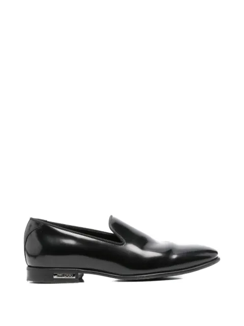 Jimmy Choo Pre-Owned Thame round-toe loafers