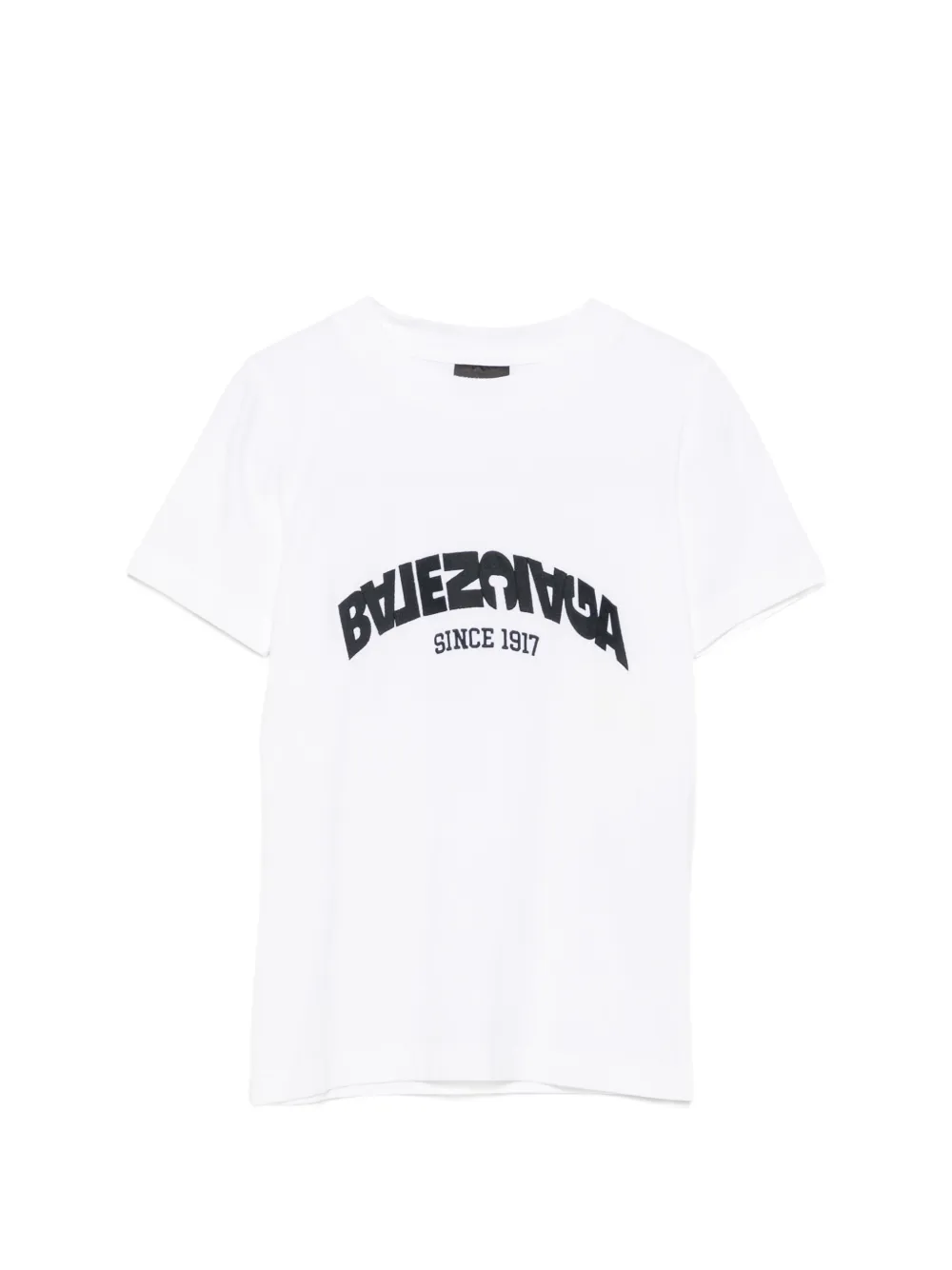Balenciaga Pre-Owned T-Shirt mit Logo-Print - Weiß
