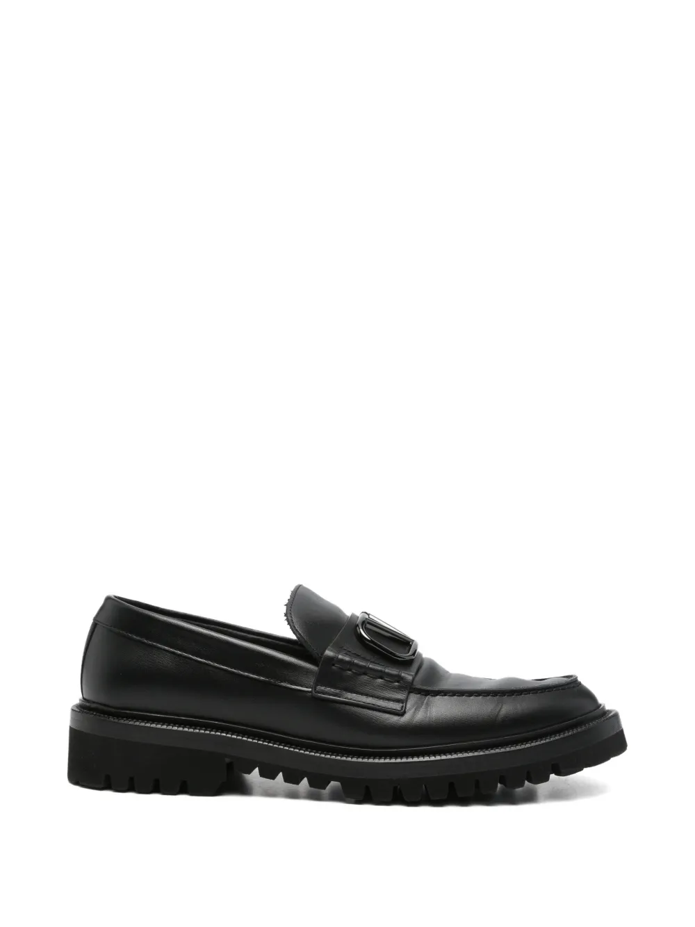 Valentino Garavani Pre-Owned VLogo Signature Loafer - Schwarz