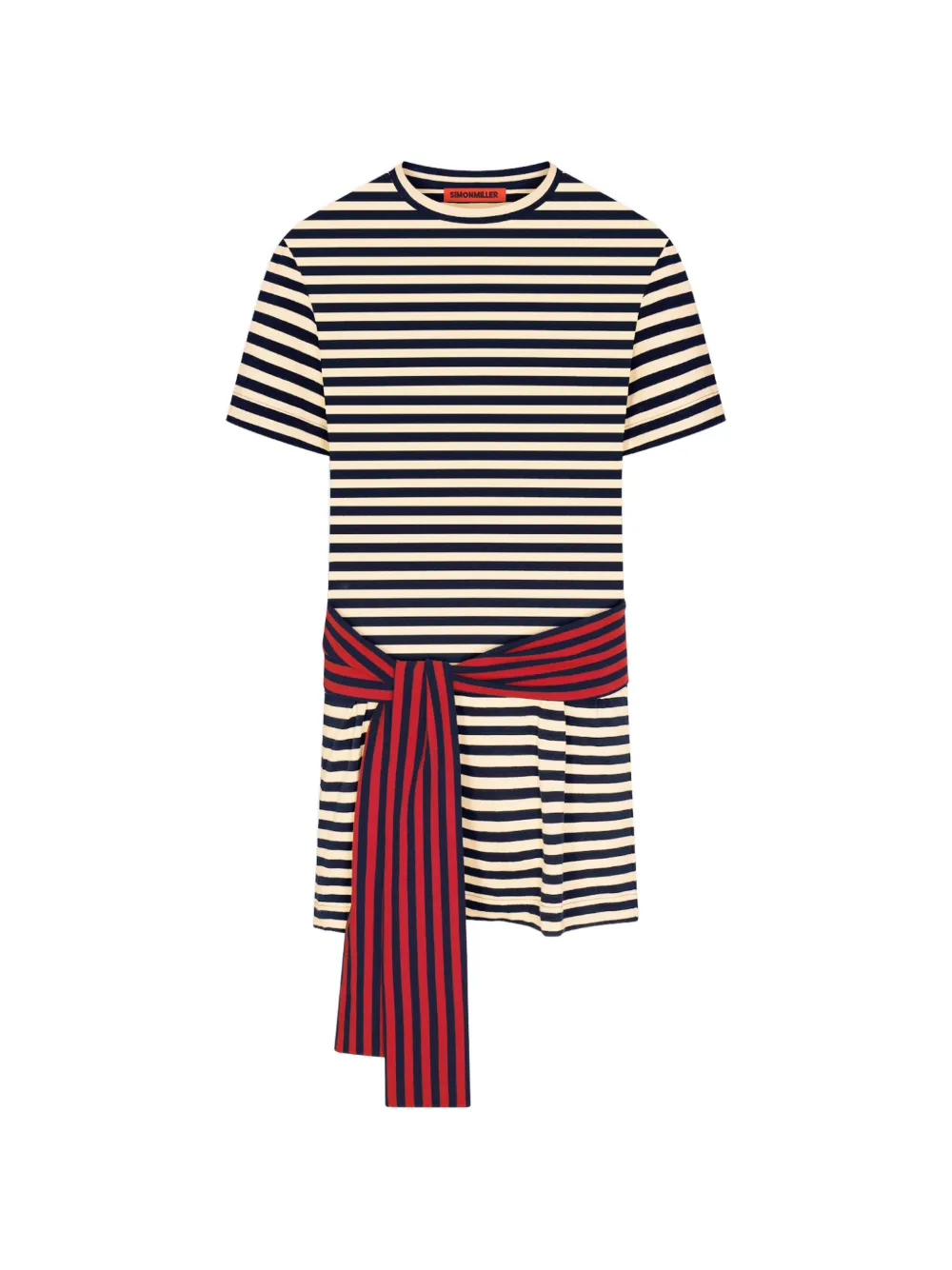 Simon Miller Lottie striped T-shirt dress - Blu