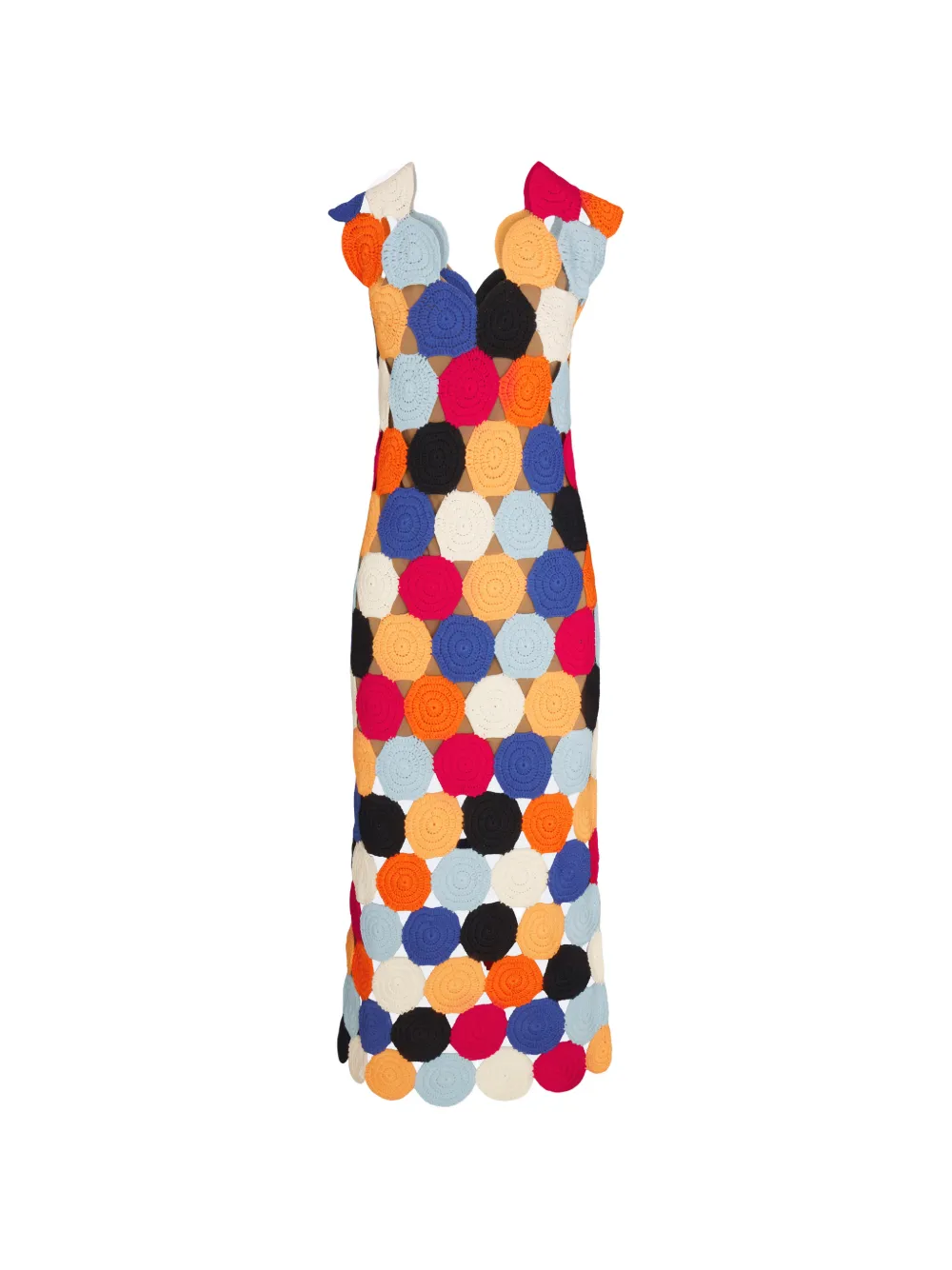 Simon Miller Muro crochet midi dress - Rosso