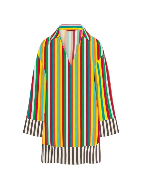 Simon Miller Vestido Diaz com listras