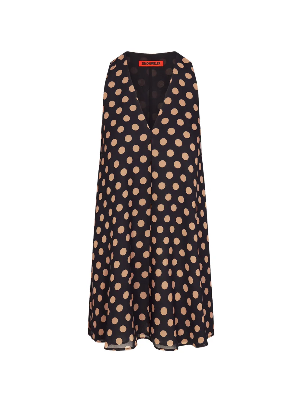 Simon Miller Gia polka-dot mini dress - Nero