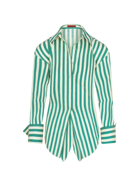 Simon Miller Loch striped poplin shirt