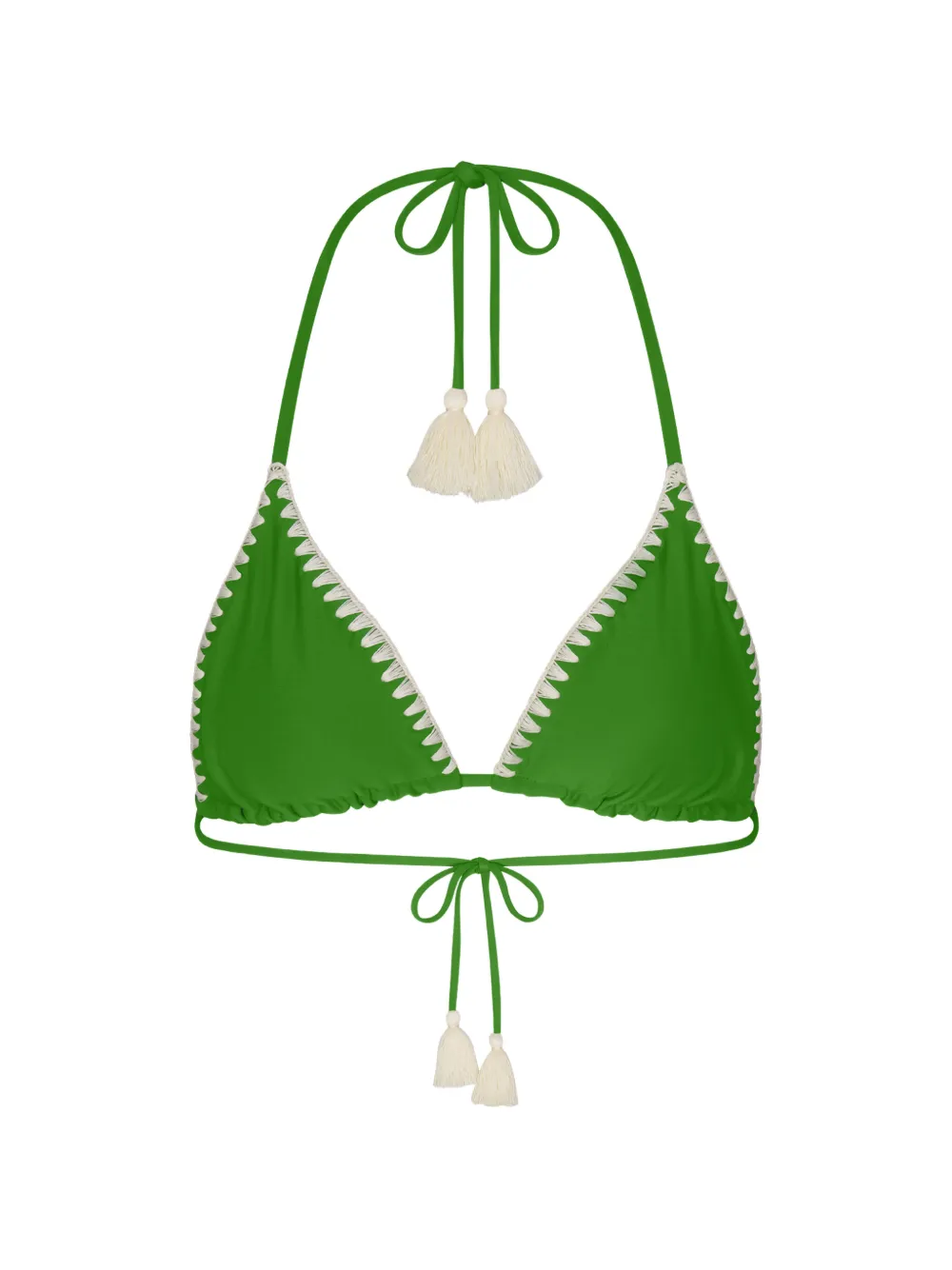 Simon Miller Bwai embroidered bikini top - Verde