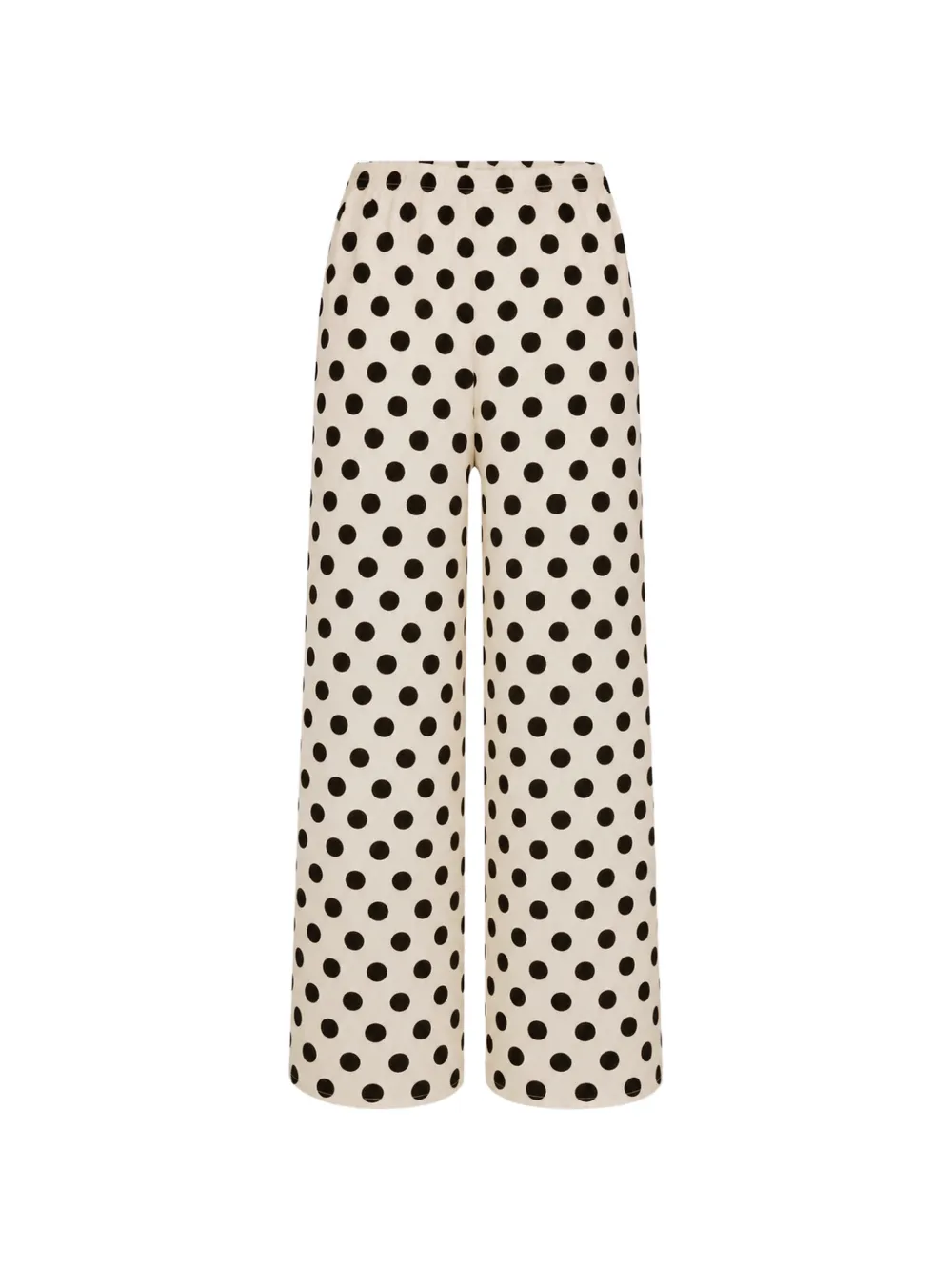 Simon Miller Nella polka-dot wide-leg trousers - Toni neutri
