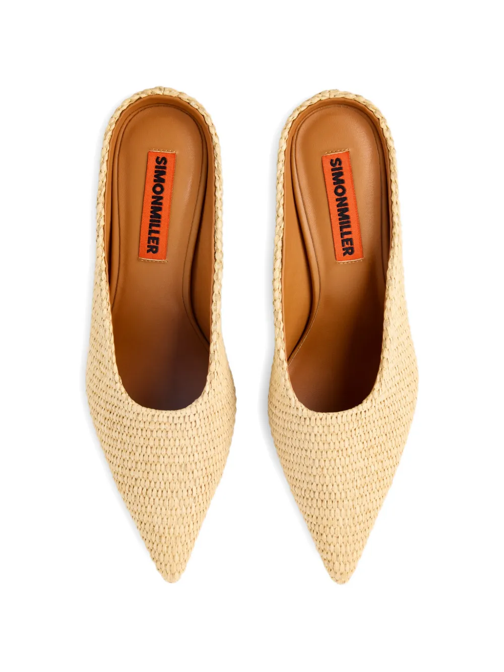 Simon Miller Gala wedge mules Beige