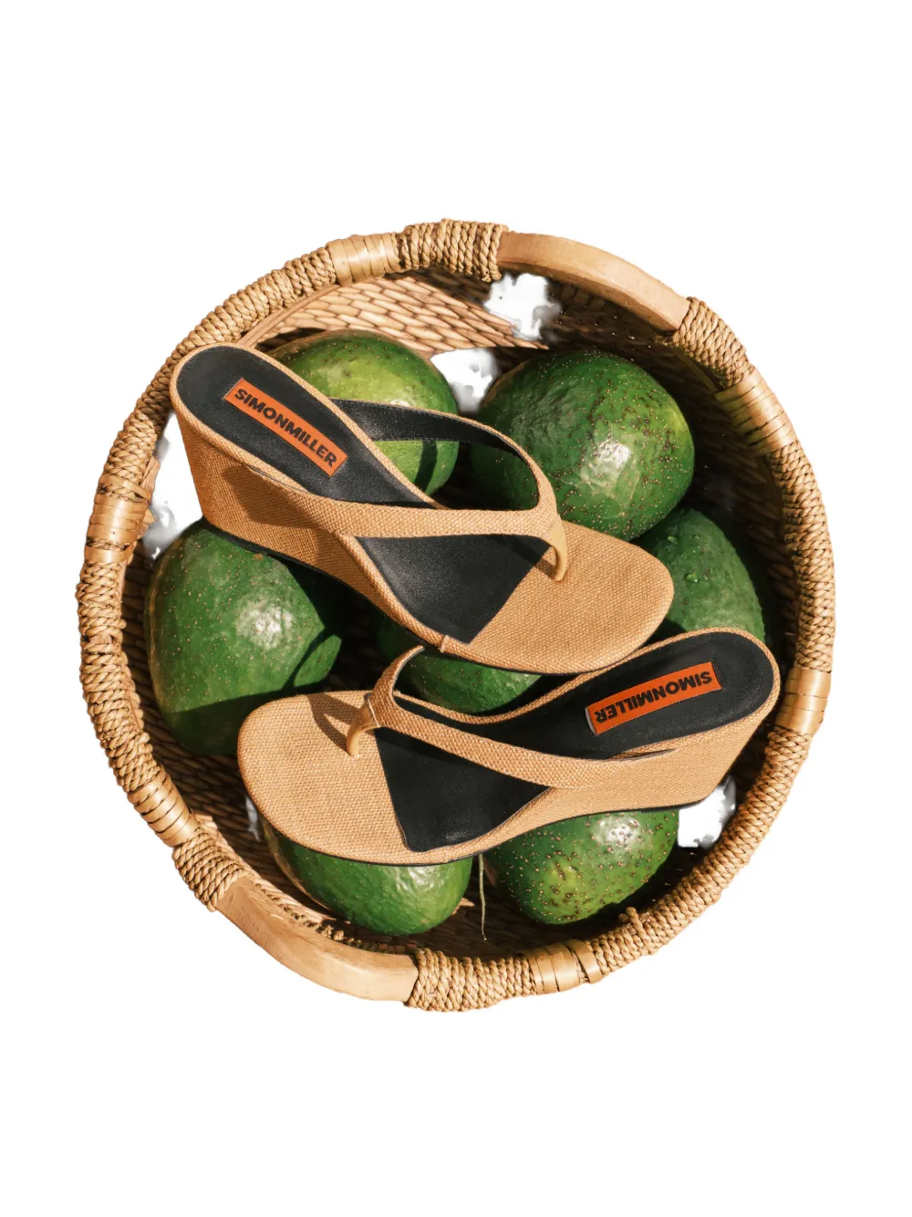 Simon Miller Soleil wedge sandals Beige