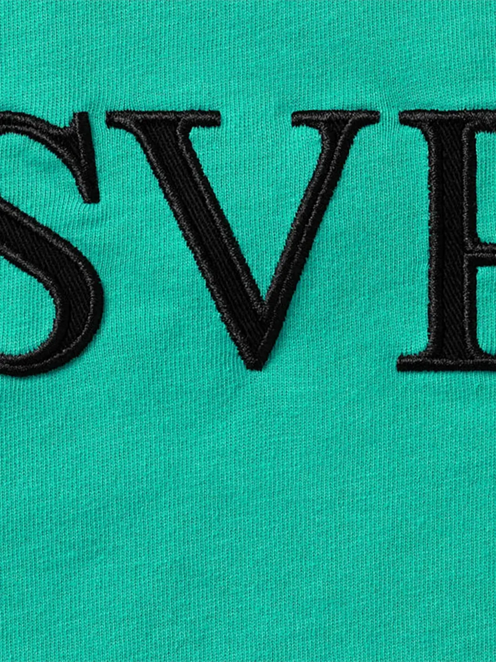 Supreme T-shirt met Grieks logo Blauw
