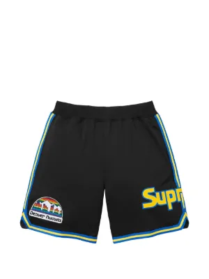 Supreme x Mitchell ＆ Ness® モノグラム ショートパンツ | ピンク