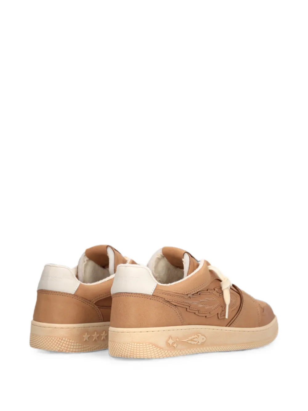 Enterprise Japan Entjpn Egg Rocket panelled sneakers Beige