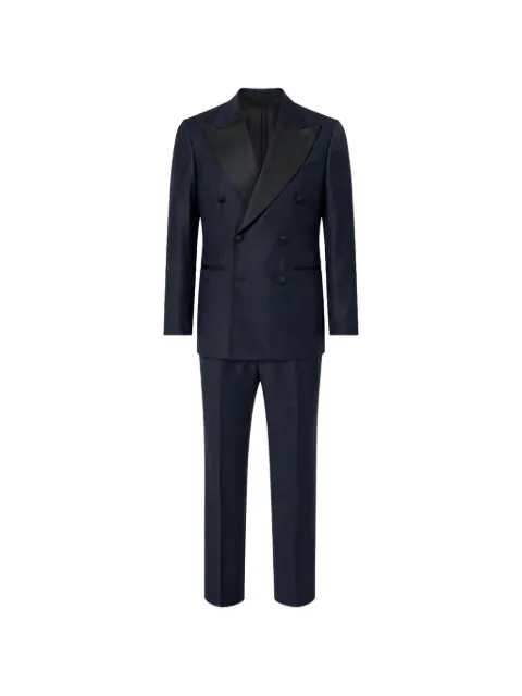 FRANZESE COLLECTION Beckham double-breasted wool suit