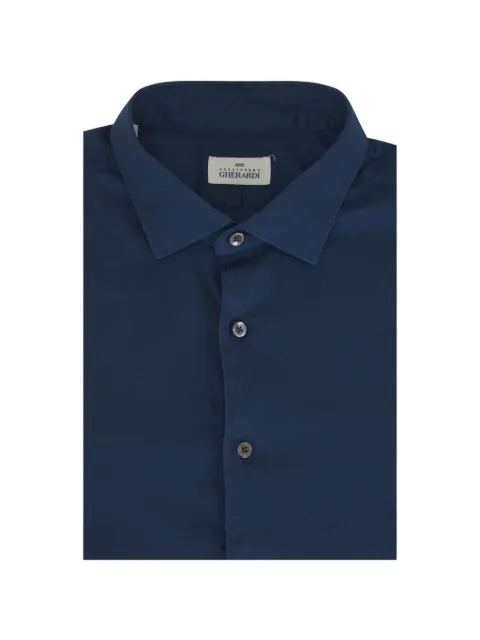 Alessandro Gherardi classic-collar curved-hem shirt