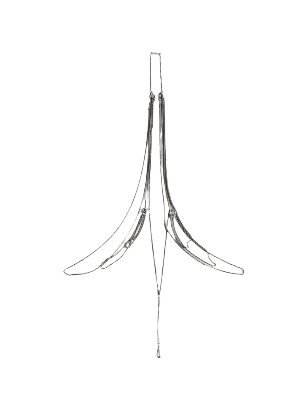 Ann Demeulemeester Collana Petita - Argento