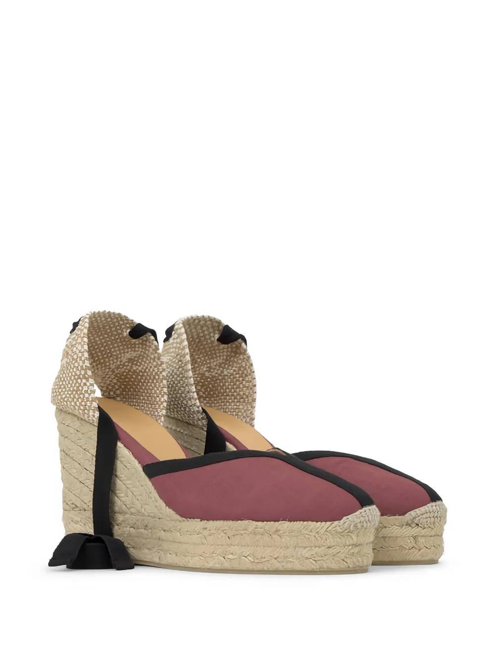 Castañer x Casilda se Casa Carmen espadrilles Rood