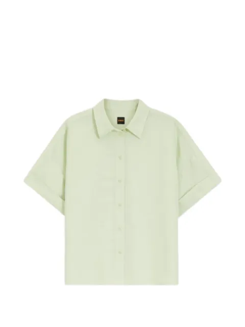 BOSS camisa manga corta con dobladillo vuelto