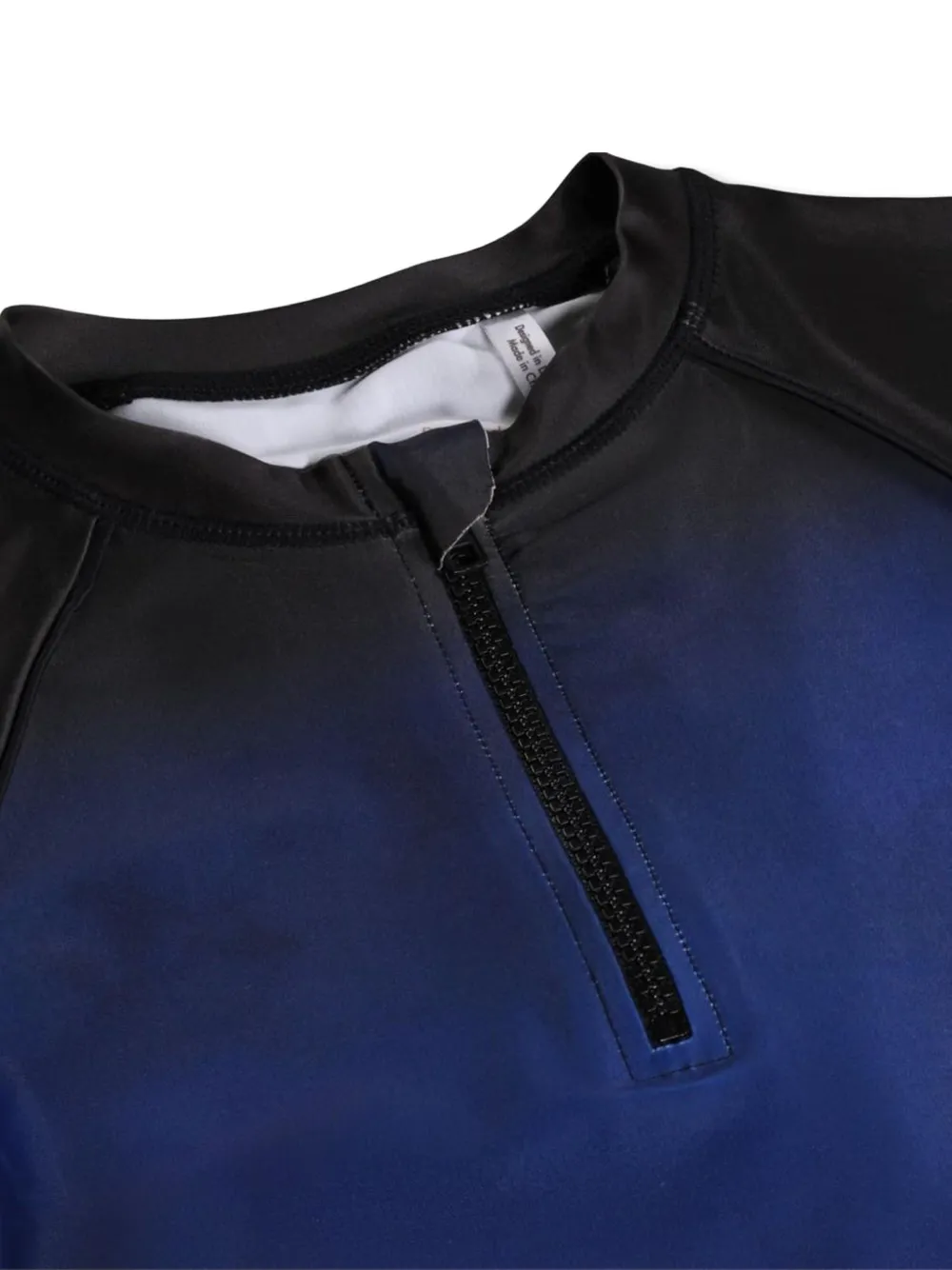 Molo Zwembroek met golvende print Blauw