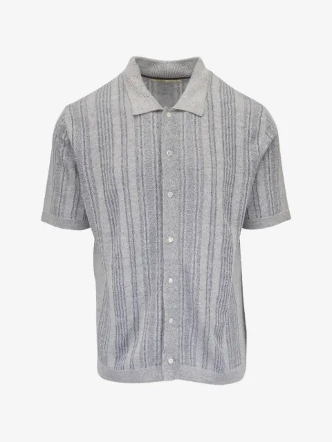 Maurizio Baldassari striped knitted shirt