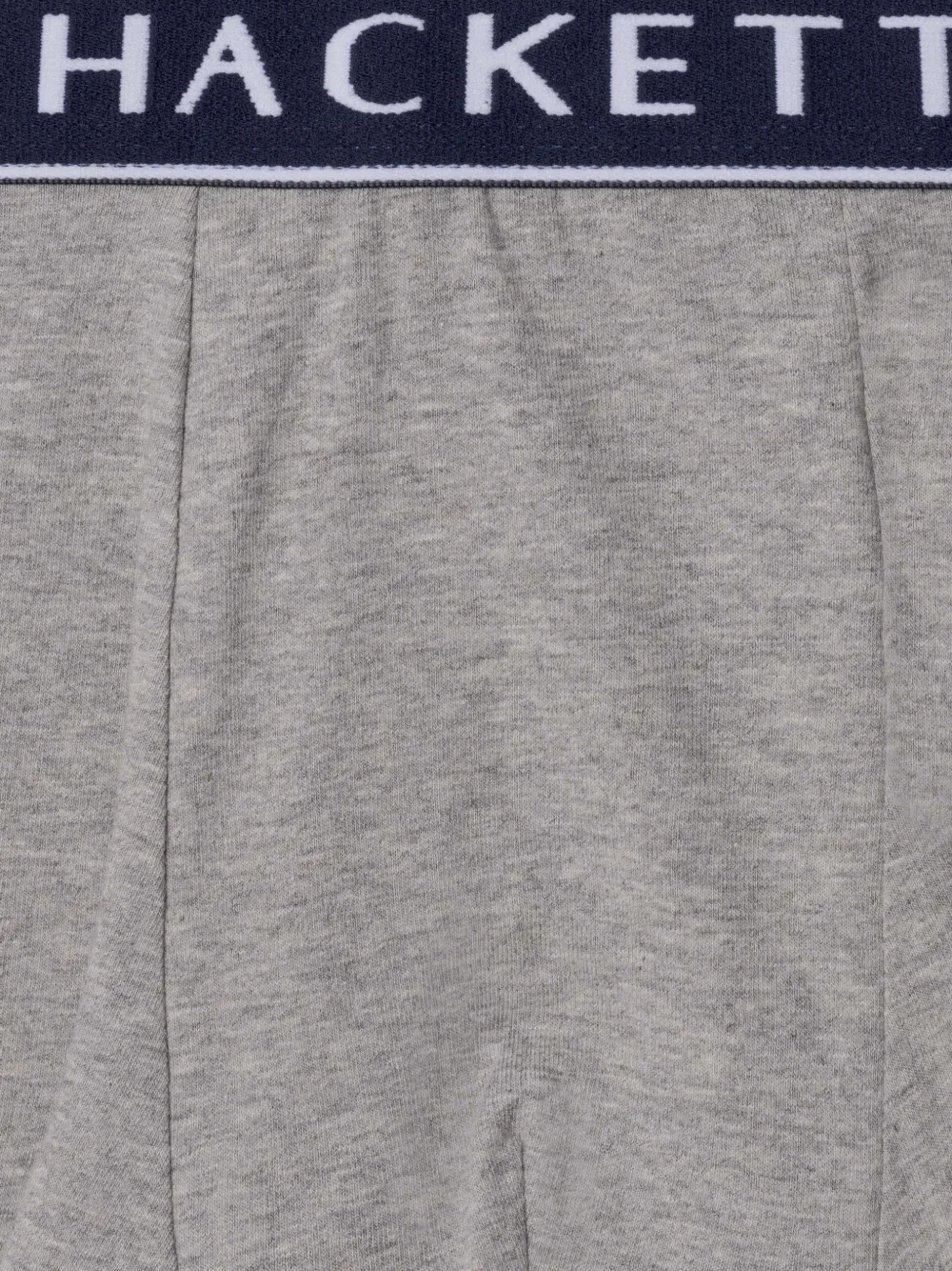 Hackett London Drie boxershorts met logoband Blauw