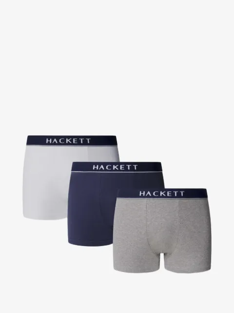 Hackett London logo-waistband boxers (pack of three)