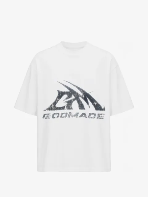 GODMADE logo印花T恤