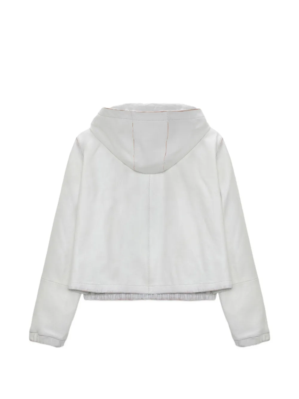  Dorothee Schumacher Chaqueta Sleek Statement Con Capucha - Blanco 