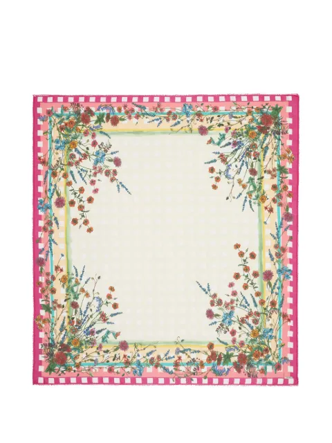 Faliero Sarti fular Pratolina con estampado floral