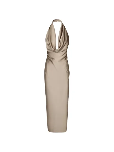 Blanca Vita cowl-neck maxi dress