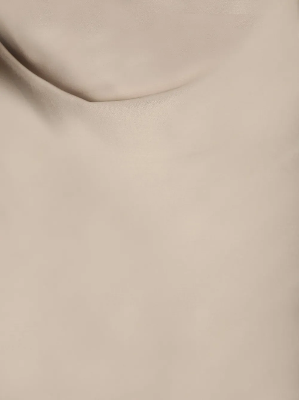 Blanca Vita Maxi-jurk met hoge hals Beige