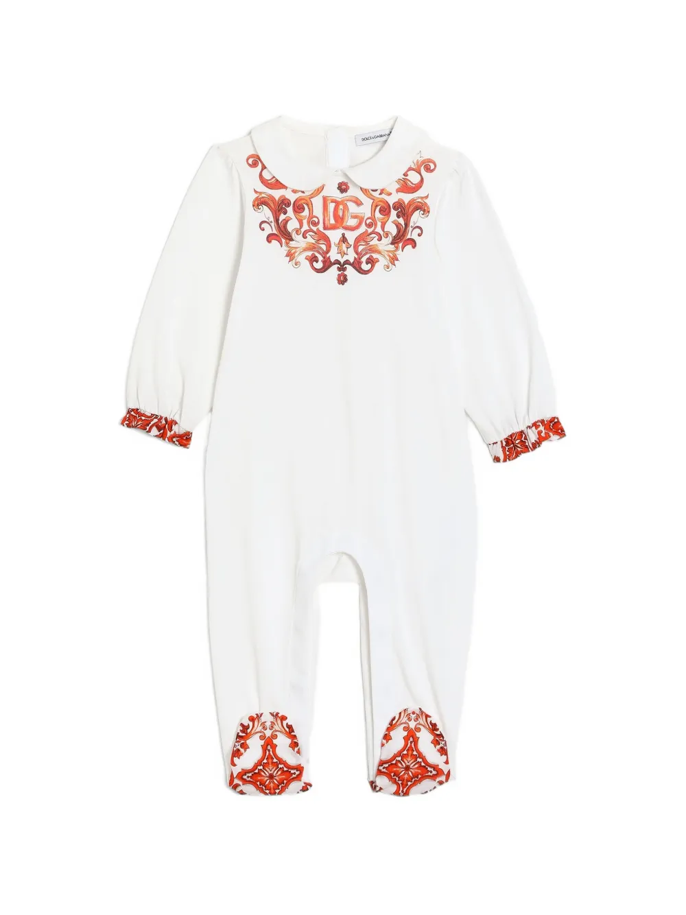 Dolce & Gabbana Kids Drie rompers met logoprint Wit
