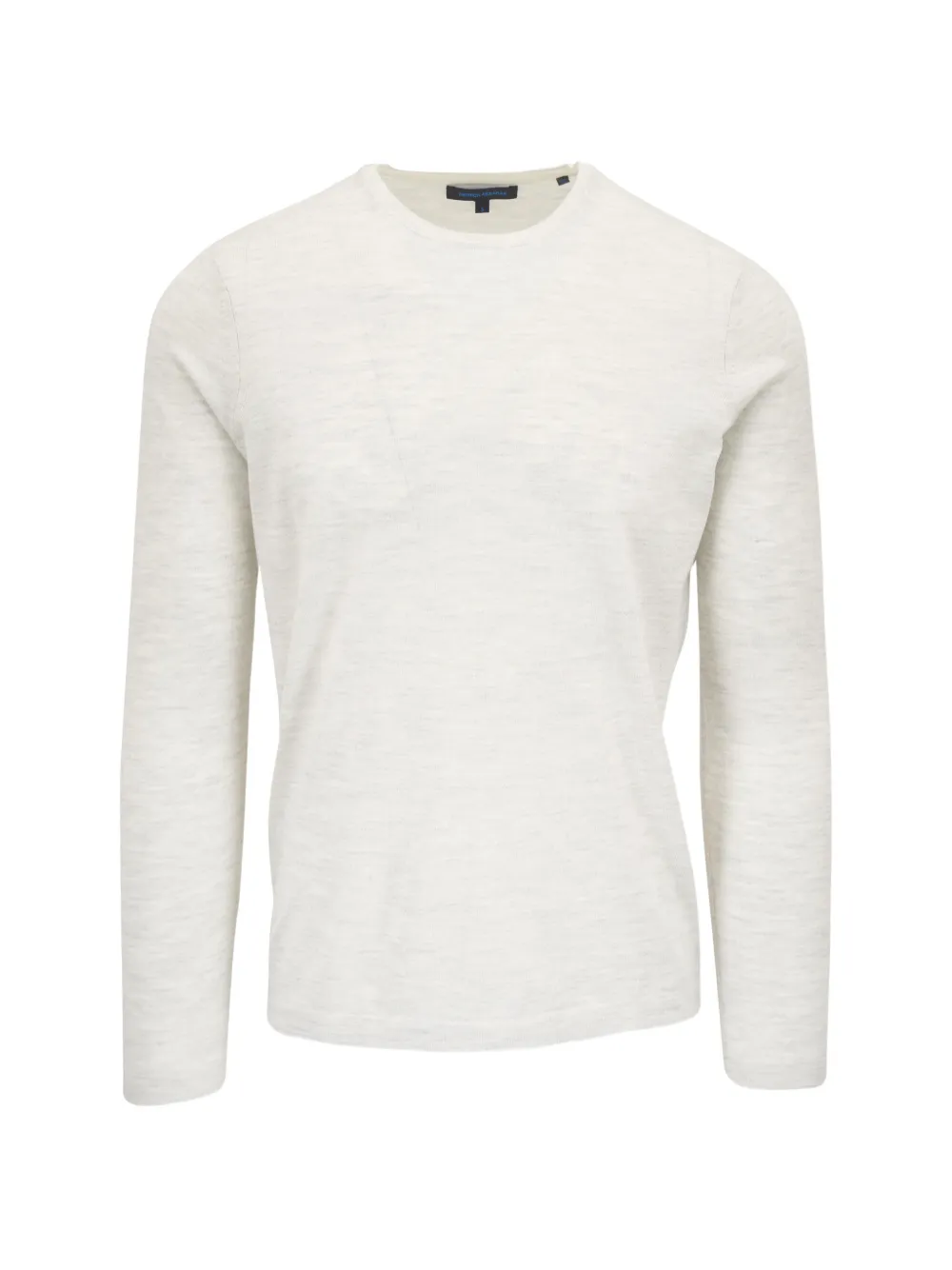 PATRICK ASSARAF crew-neck long-sleeve T-shirt - Grigio