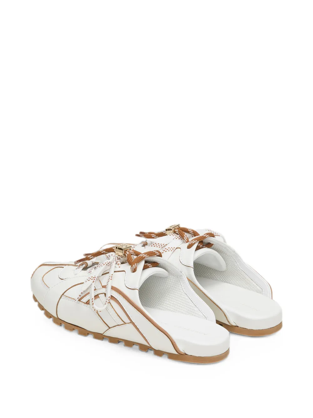 Dorothee Schumacher lace-up mules Wit