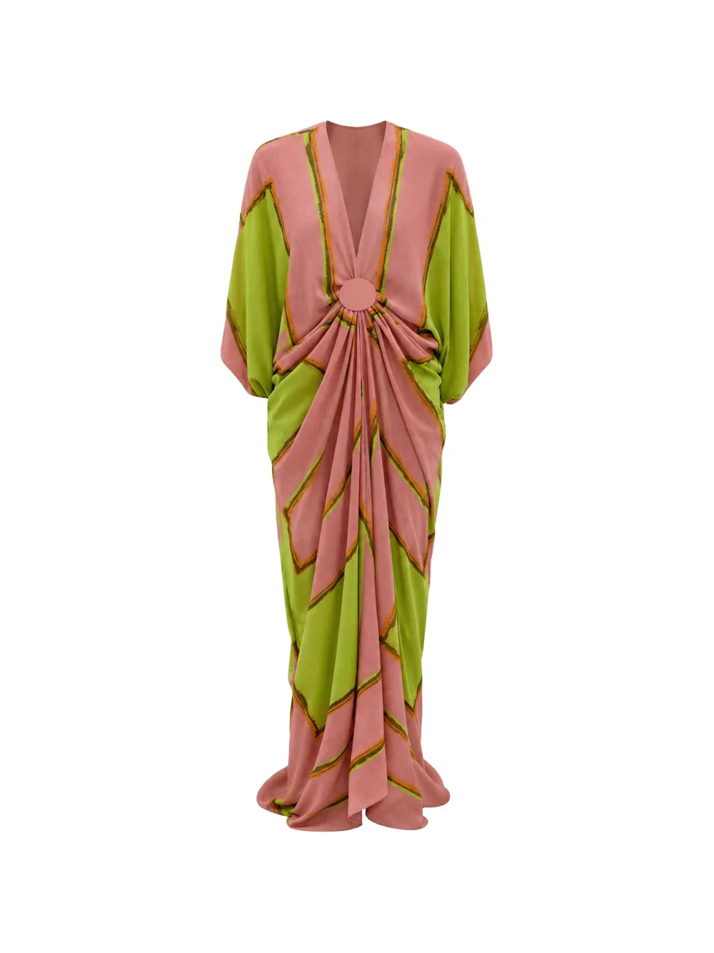 Silvia Tcherassi Fiore maxi dress - Rosa