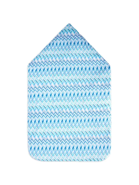 Missoni Kids padded zigzag-print sleeping bag