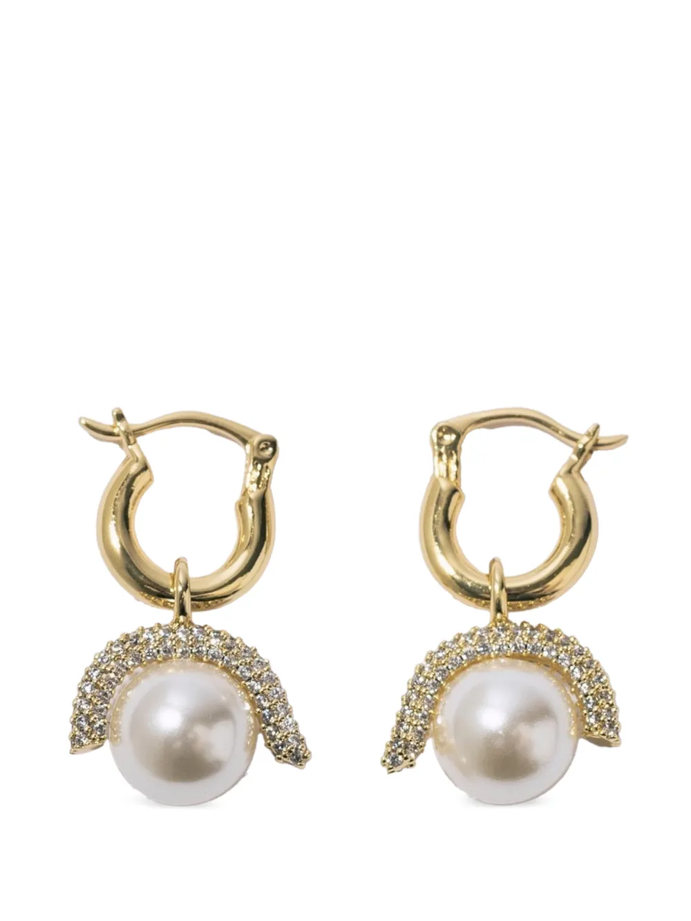 Pearl Octopuss. Y Orecchini di perle Baby Paris - Oro