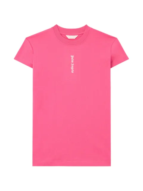 Palm Angels Kids logo-print short-sleeve dress