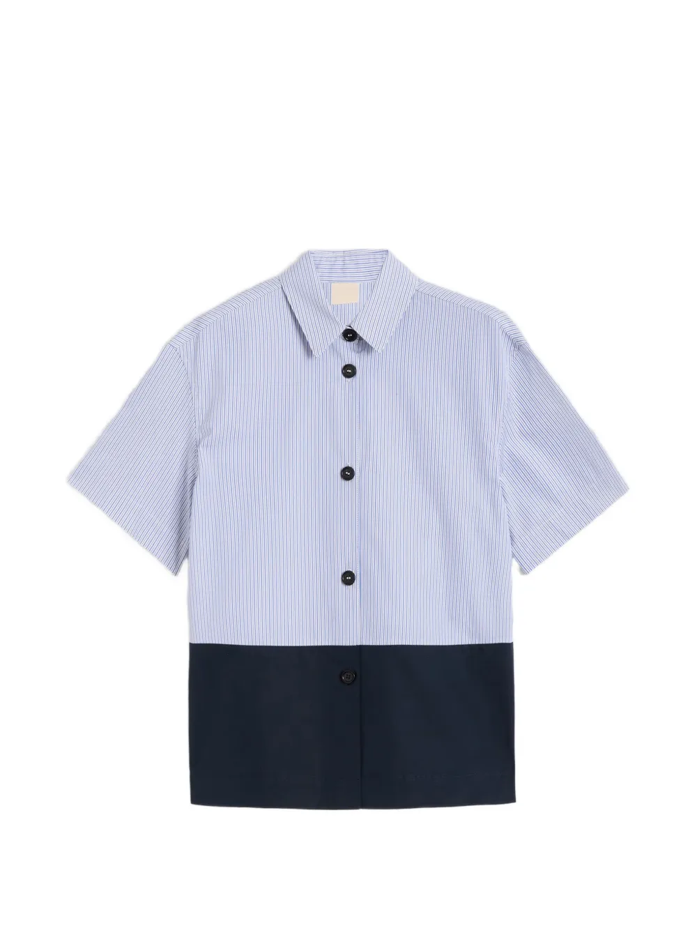ASPESI striped-pattern shirt - Blau