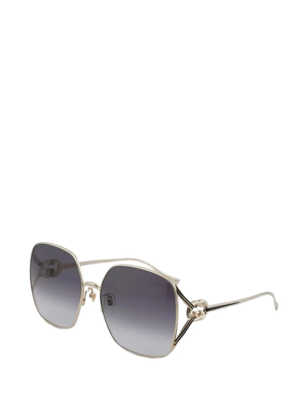 Gucci Eyewear Zonnebril met GG-logo Goud
