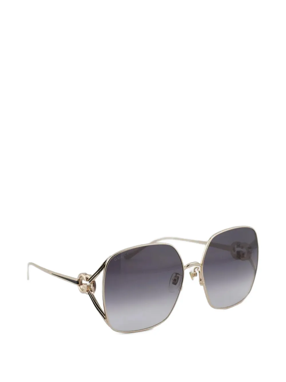 Gucci Eyewear Zonnebril met GG-logo Goud