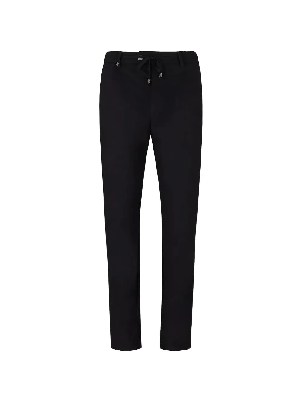 DISTRETTO 12 High-Perform12 syntdrawstring-fastening trousers - Schwarz