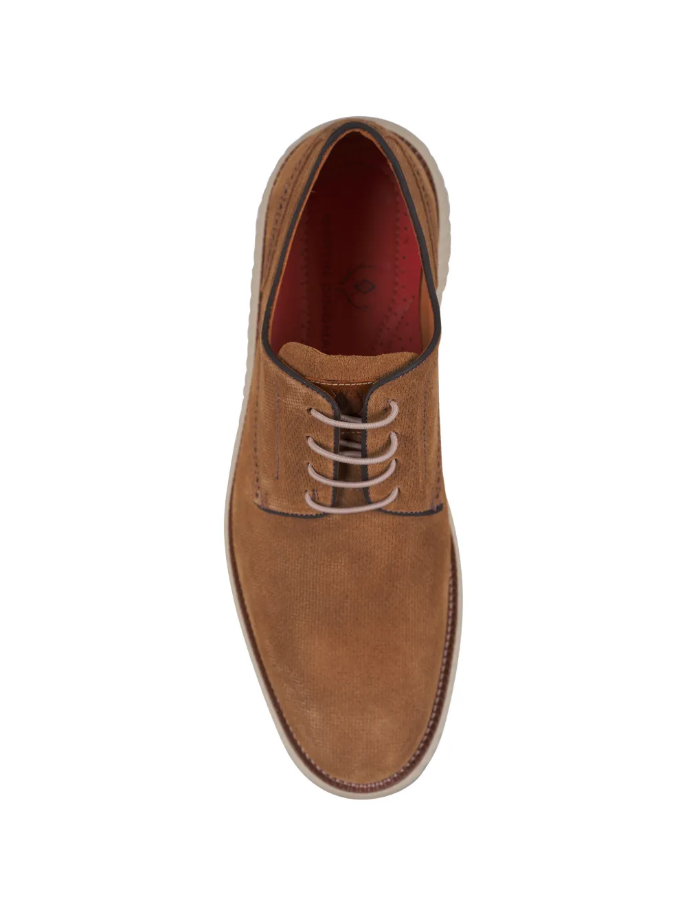 MARTIN DINGMAN Brogue veterschoenen met geperforeerd detail Bruin