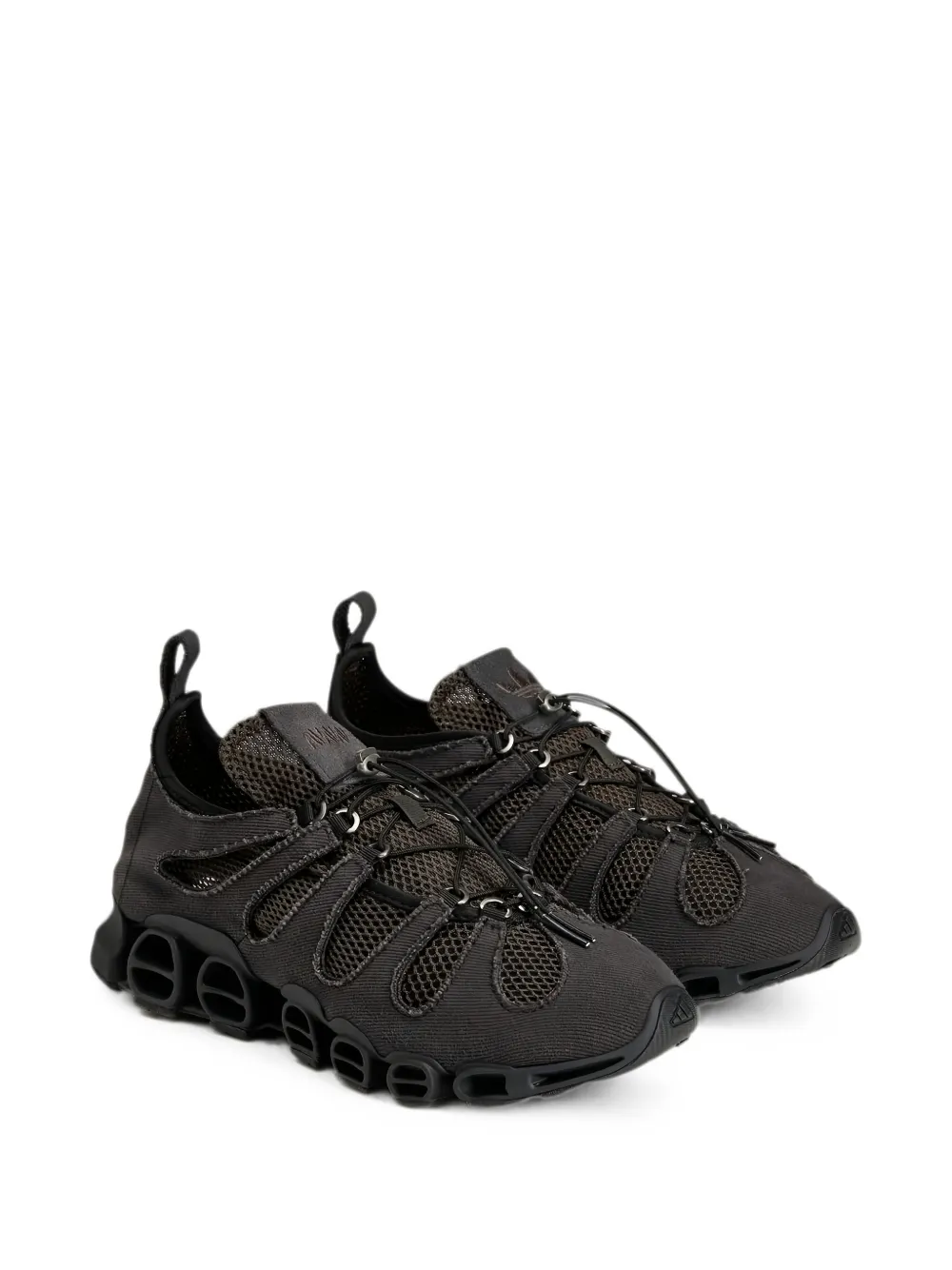 adidas mesh-panel toggle-fastening sneakers Zwart
