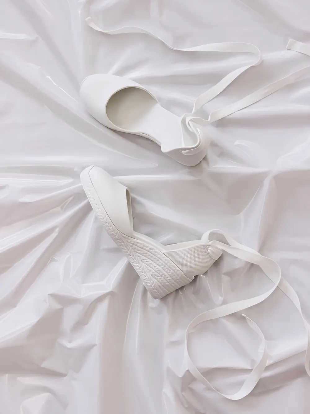Castañer Careen wedge espadrilles Wit