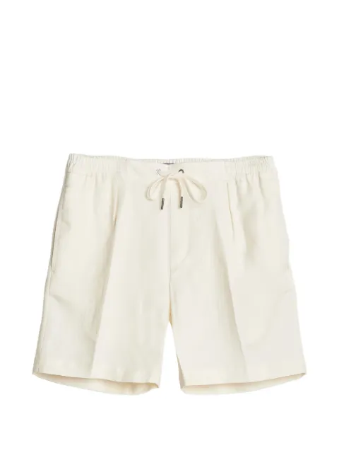 Ralph Lauren Purple Label drawstring-waist pleated shorts