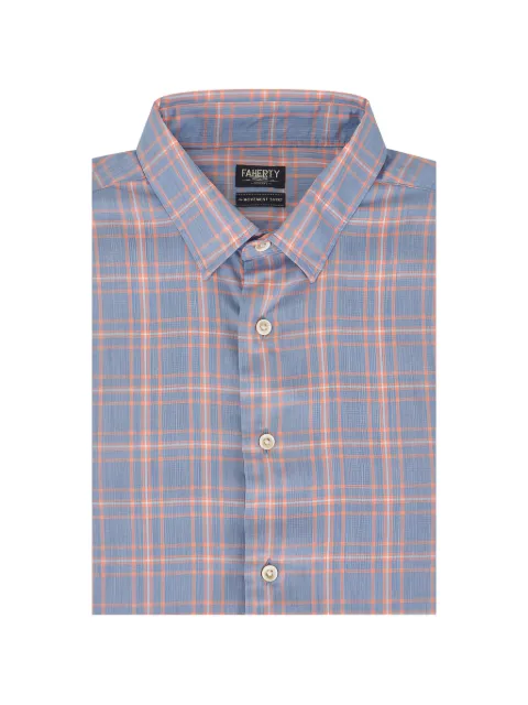FAHERTY Movement check-print shirt