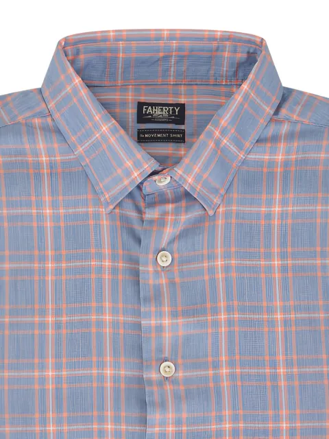 FAHERTY Movement check-print shirt